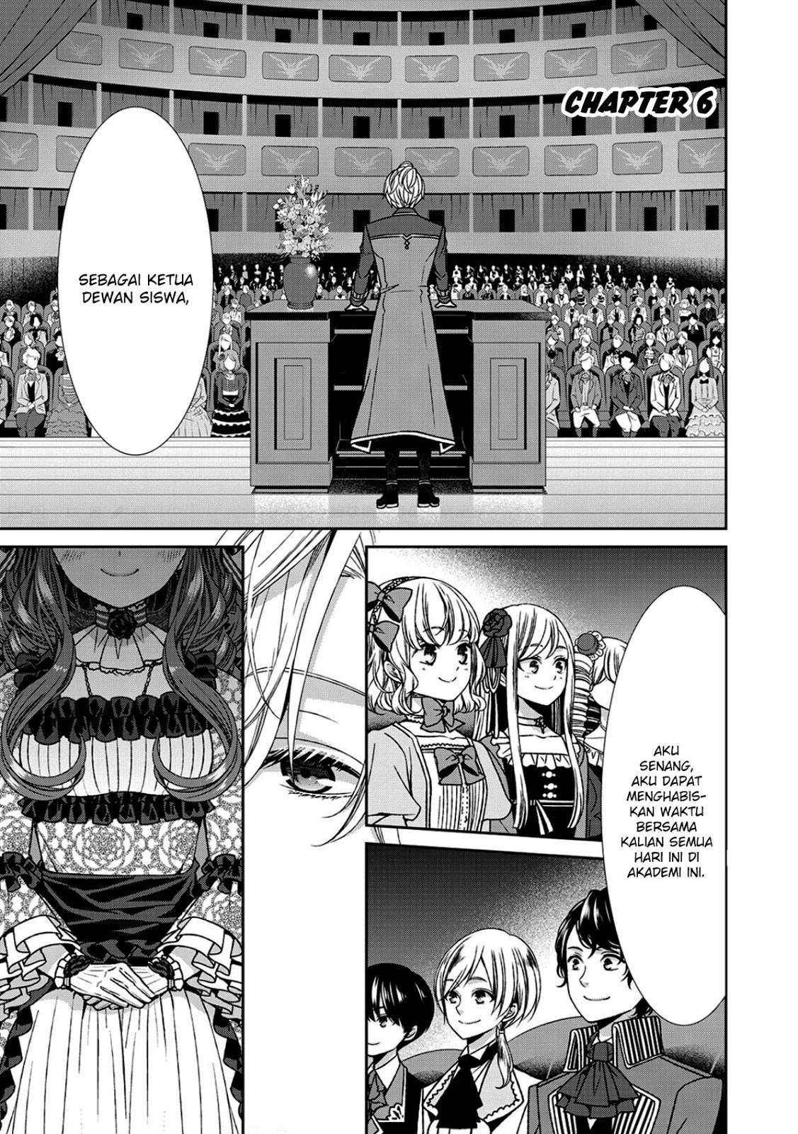 Jishou Akuyaku Reijou na Konyakusha no Kansatsu Kiroku. Chapter 6 - halaman 3