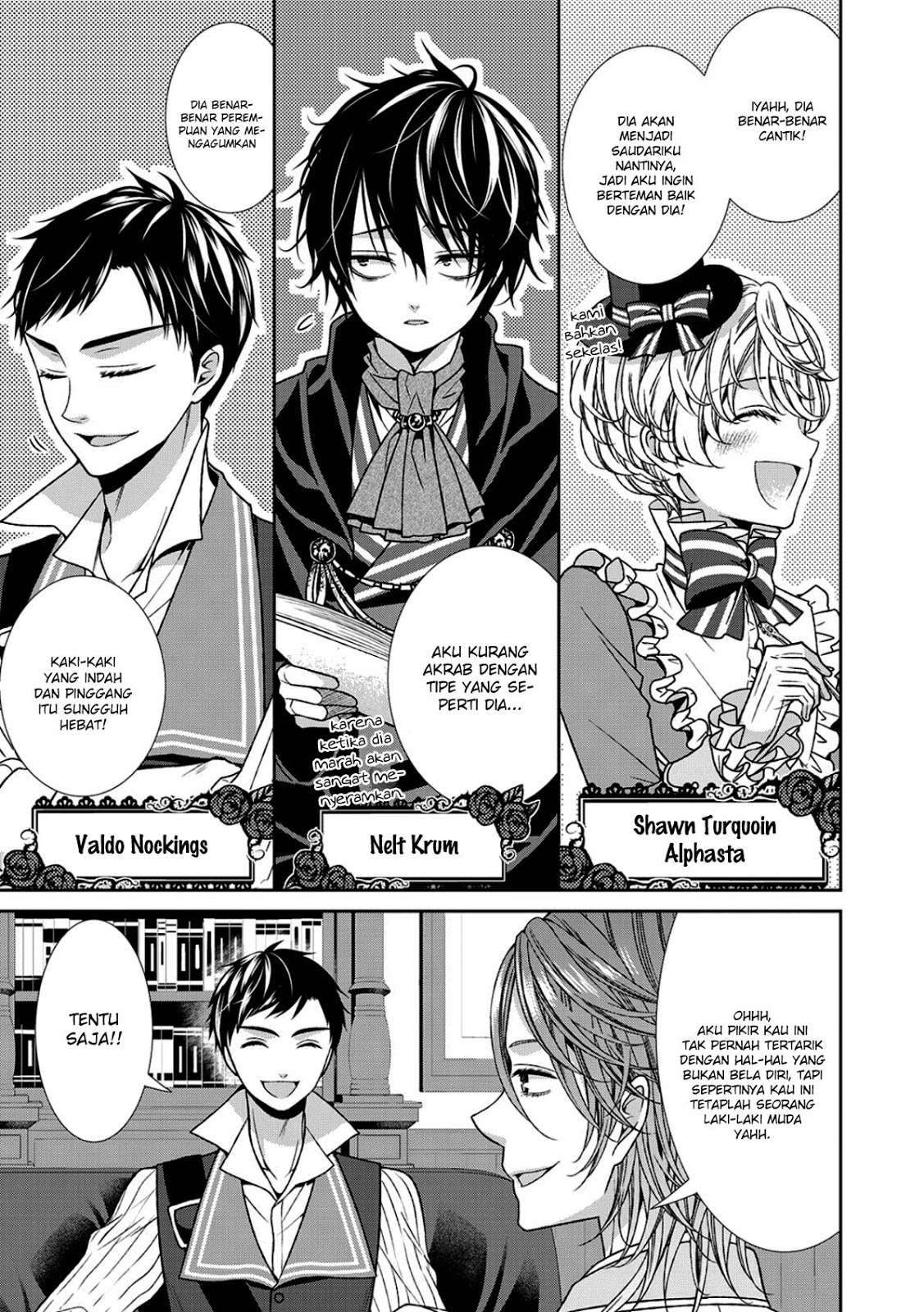Jishou Akuyaku Reijou na Konyakusha no Kansatsu Kiroku. Chapter 6 - halaman 6