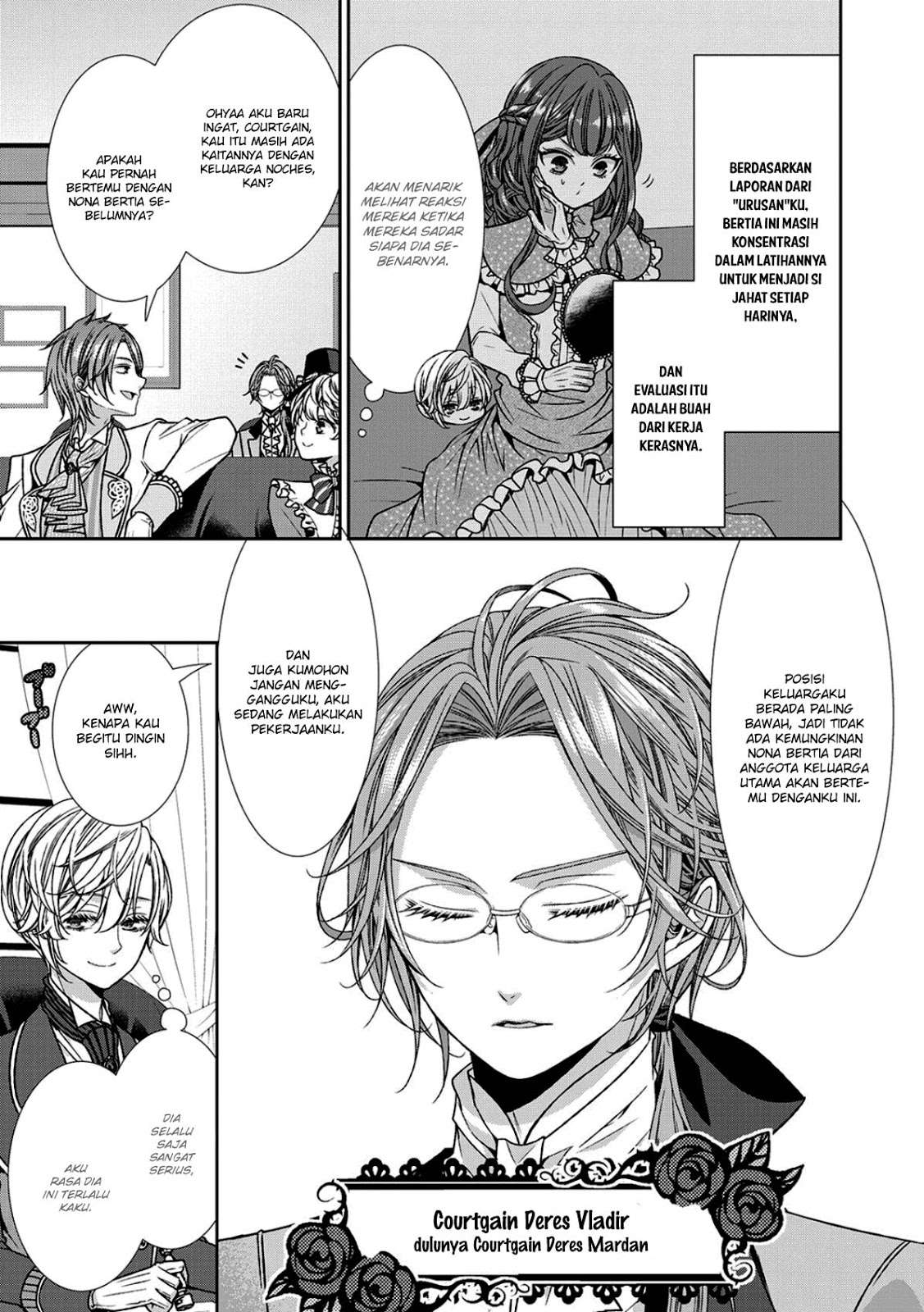 Jishou Akuyaku Reijou na Konyakusha no Kansatsu Kiroku. Chapter 6 - halaman 8