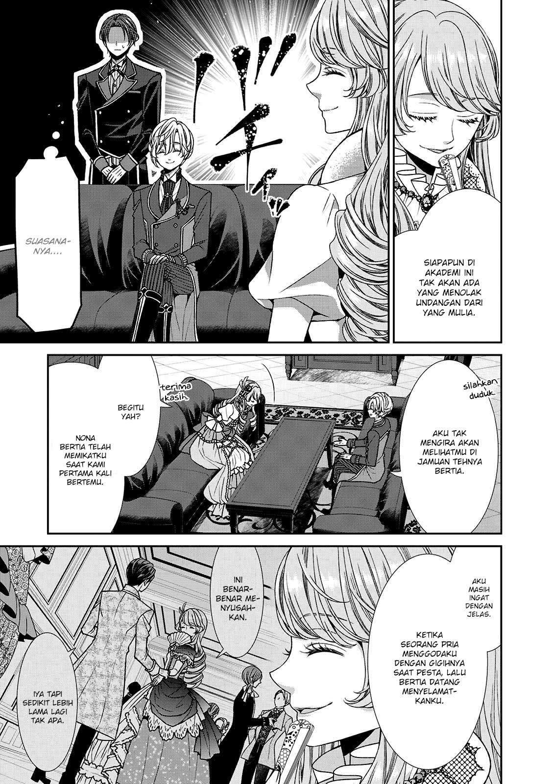 Jishou Akuyaku Reijou na Konyakusha no Kansatsu Kiroku. Chapter 7 - halaman 9