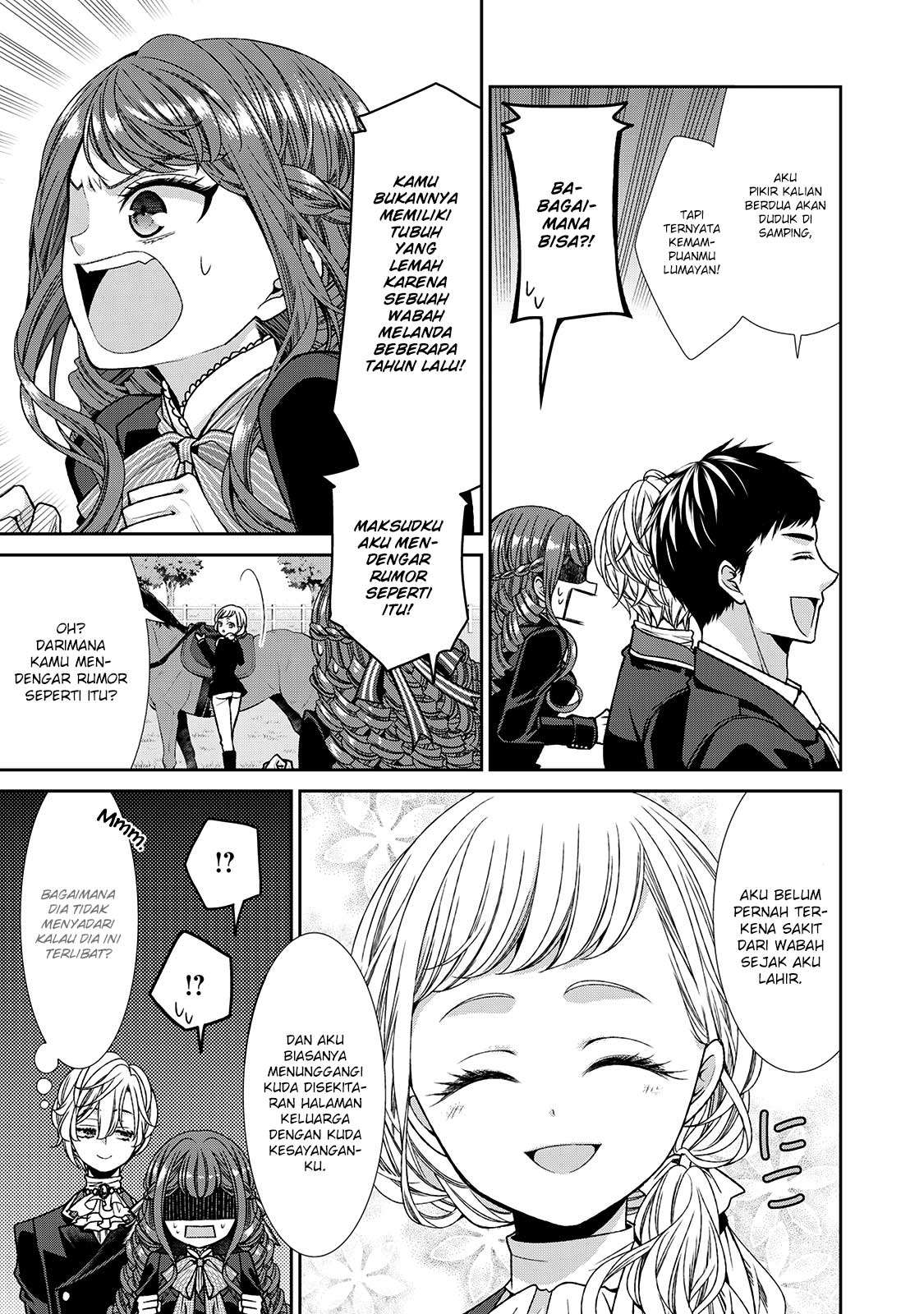 Jishou Akuyaku Reijou na Konyakusha no Kansatsu Kiroku. Chapter 8 - halaman 13