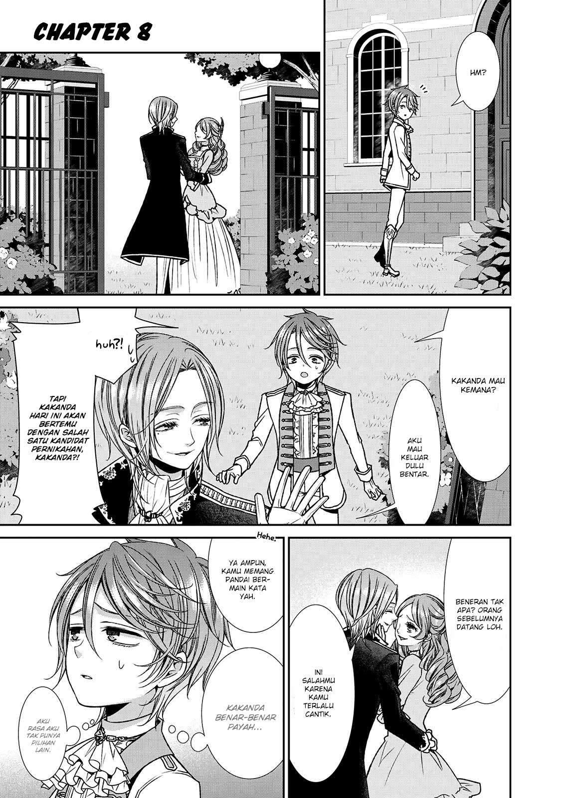 Jishou Akuyaku Reijou na Konyakusha no Kansatsu Kiroku. Chapter 8 - halaman 2