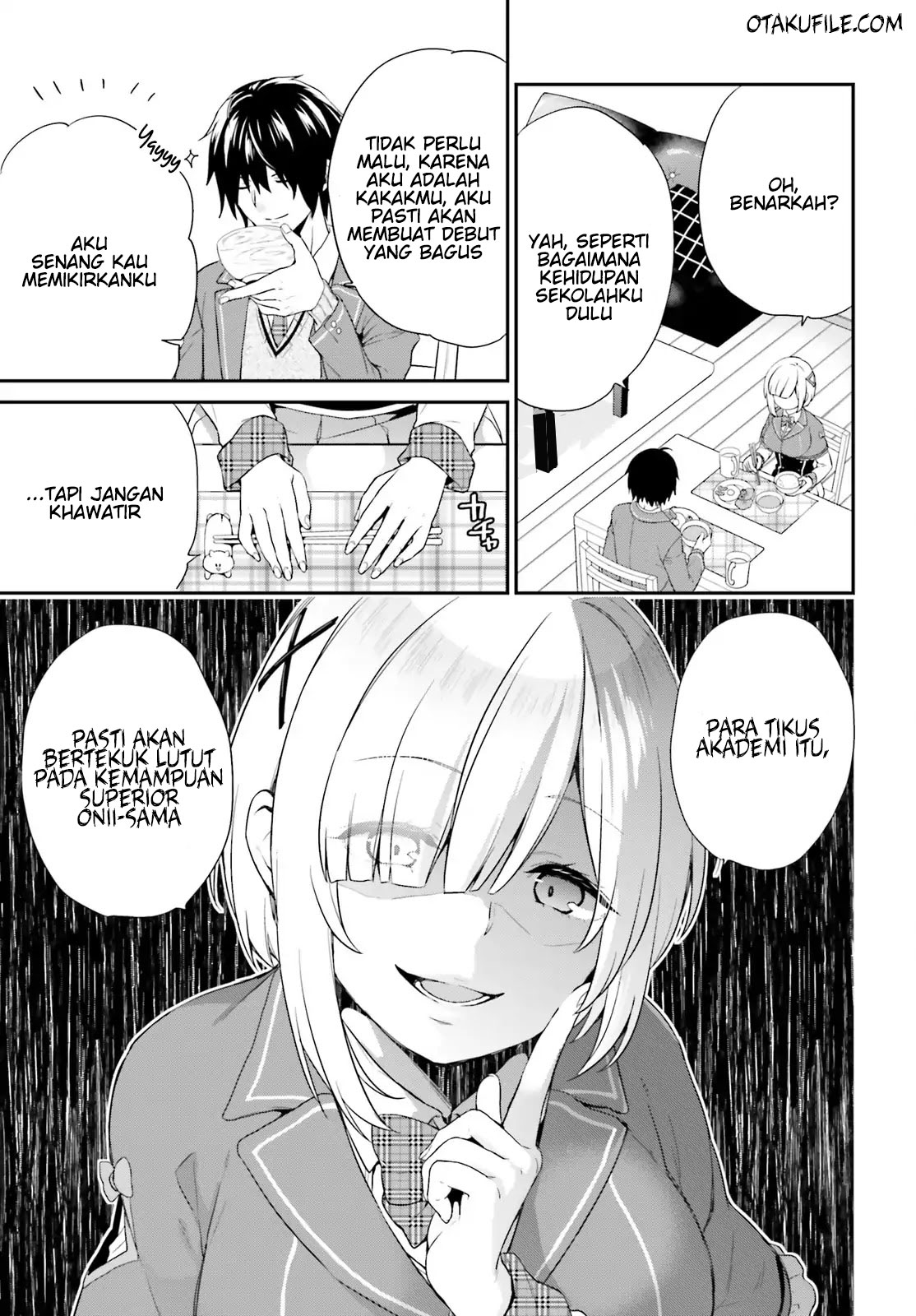 Jishou F-Rank no Oniisama ga Game de Hyouka sareru Gakuen no Chouten ni Kunrin suru Sou desu yo? Chapter 1 - halaman 14