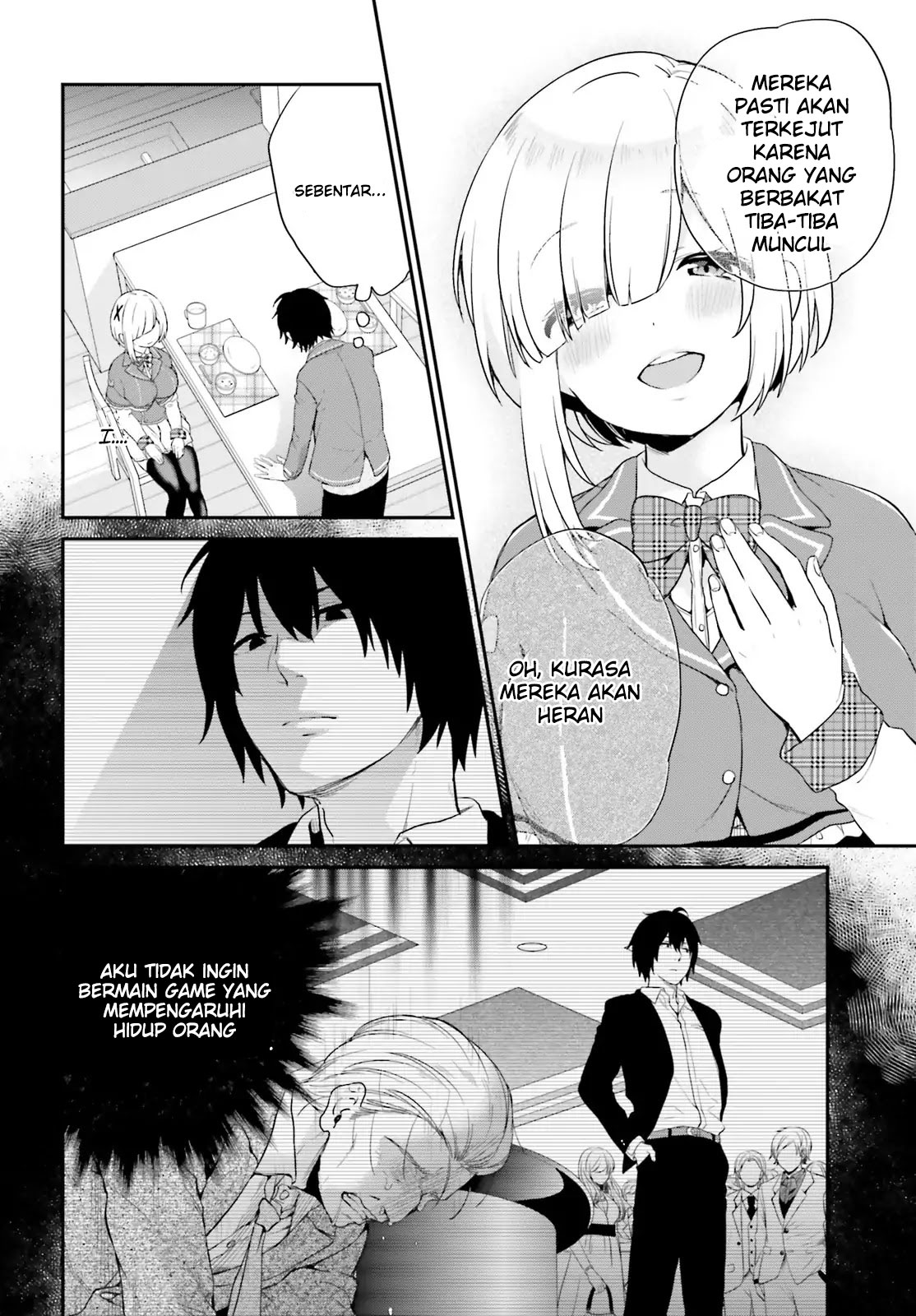 Jishou F-Rank no Oniisama ga Game de Hyouka sareru Gakuen no Chouten ni Kunrin suru Sou desu yo? Chapter 1 - halaman 17