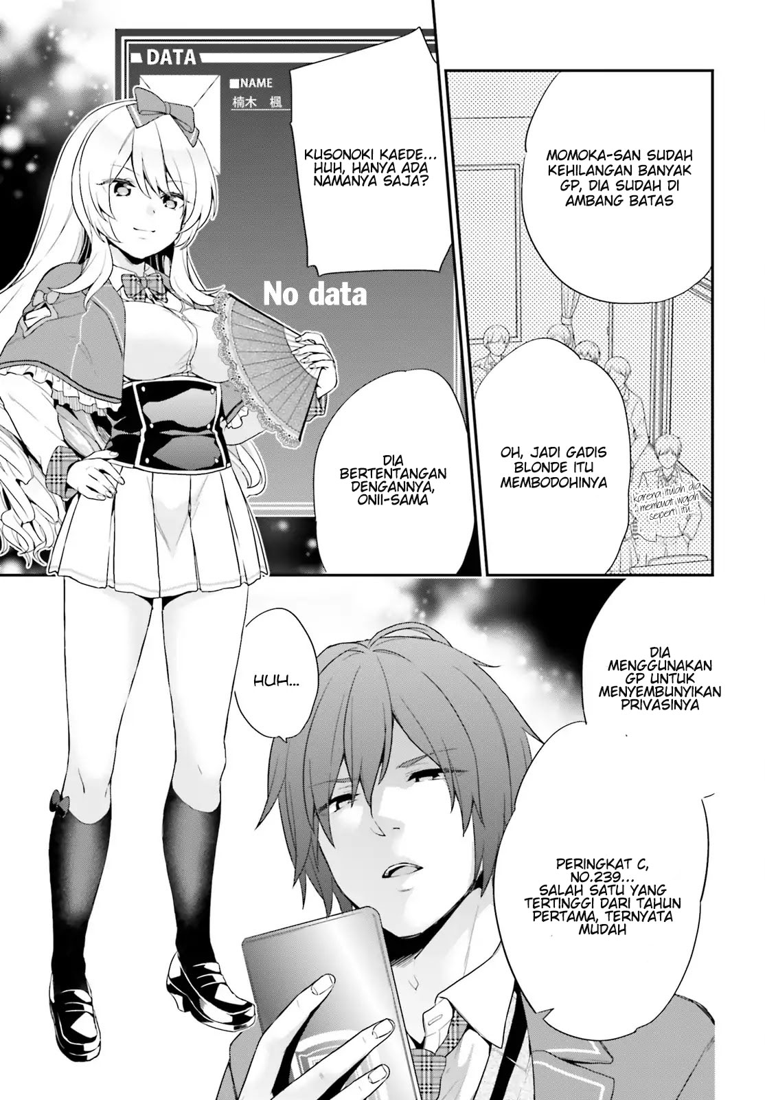 Jishou F-Rank no Oniisama ga Game de Hyouka sareru Gakuen no Chouten ni Kunrin suru Sou desu yo? Chapter 1 - halaman 24