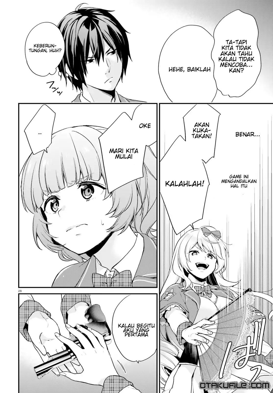 Jishou F-Rank no Oniisama ga Game de Hyouka sareru Gakuen no Chouten ni Kunrin suru Sou desu yo? Chapter 1 - halaman 27