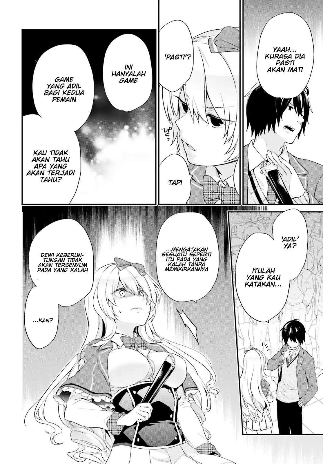Jishou F-Rank no Oniisama ga Game de Hyouka sareru Gakuen no Chouten ni Kunrin suru Sou desu yo? Chapter 1 - halaman 37