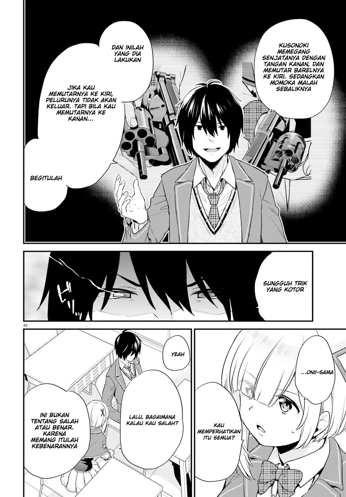 Jishou F-Rank no Oniisama ga Game de Hyouka sareru Gakuen no Chouten ni Kunrin suru Sou desu yo? Chapter 1 - halaman 47
