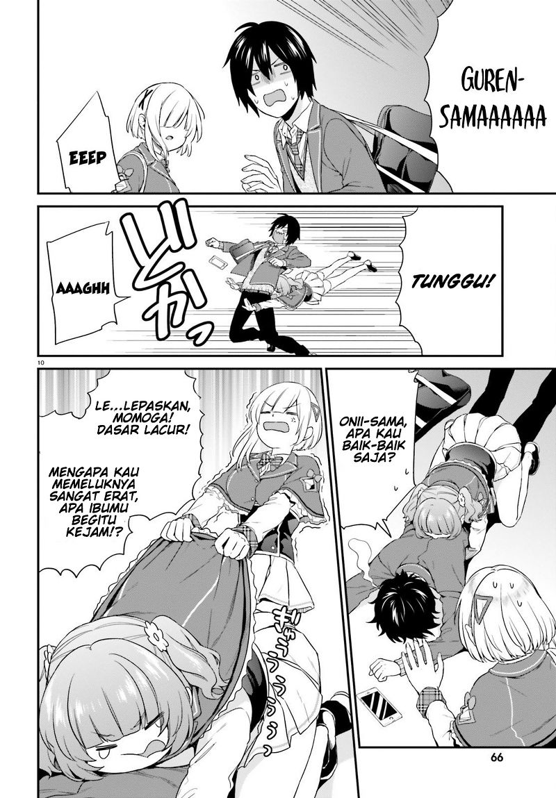 Jishou F-Rank no Oniisama ga Game de Hyouka sareru Gakuen no Chouten ni Kunrin suru Sou desu yo? Chapter 3 - halaman 9