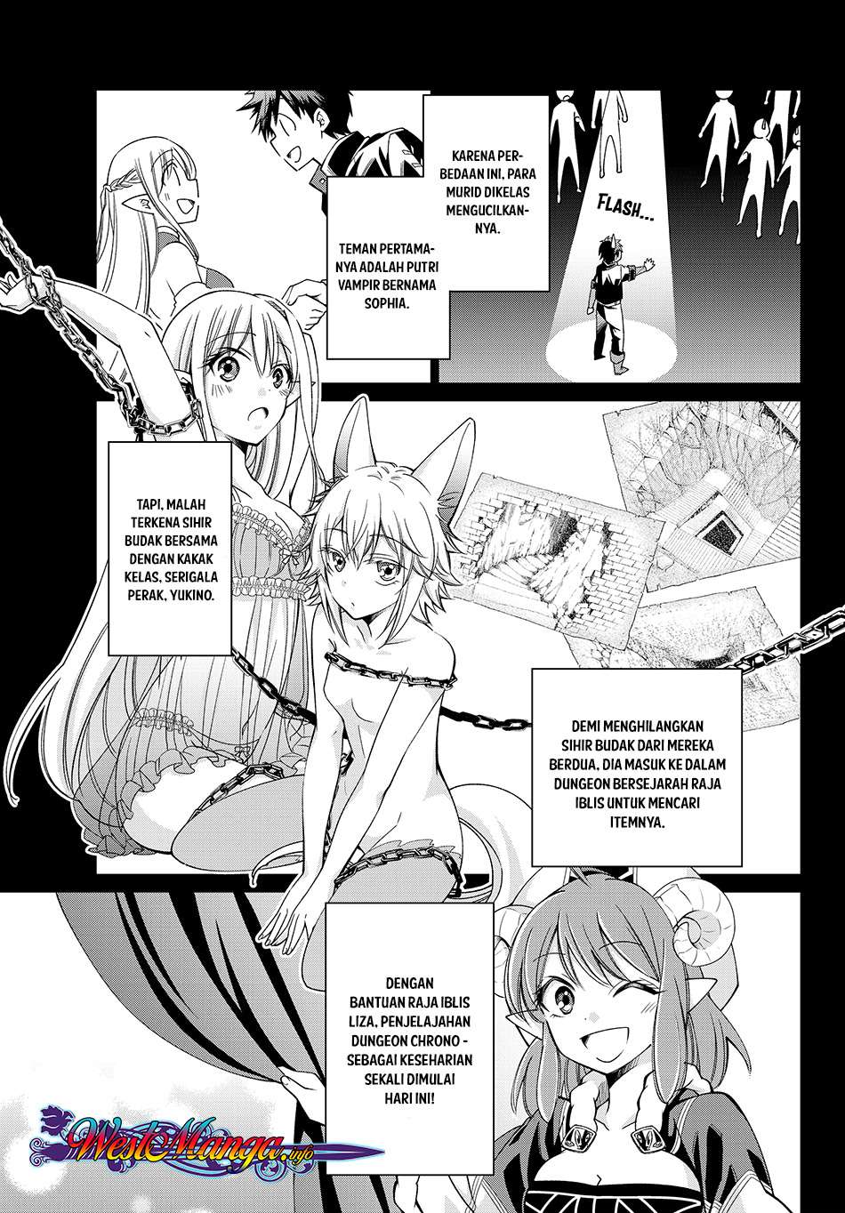 Jishou! Heibon Mazoku no Eiyuu Life: B-kyuu Mazoku nanoni Cheat Dungeon wo Tsukutteshimatta Kekka Chapter 11 - halaman 4