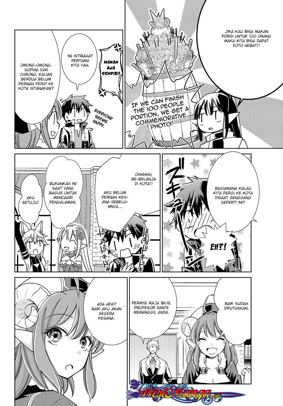 Jishou! Heibon Mazoku no Eiyuu Life: B-kyuu Mazoku nanoni Cheat Dungeon wo Tsukutteshimatta Kekka Chapter 13 - halaman 8