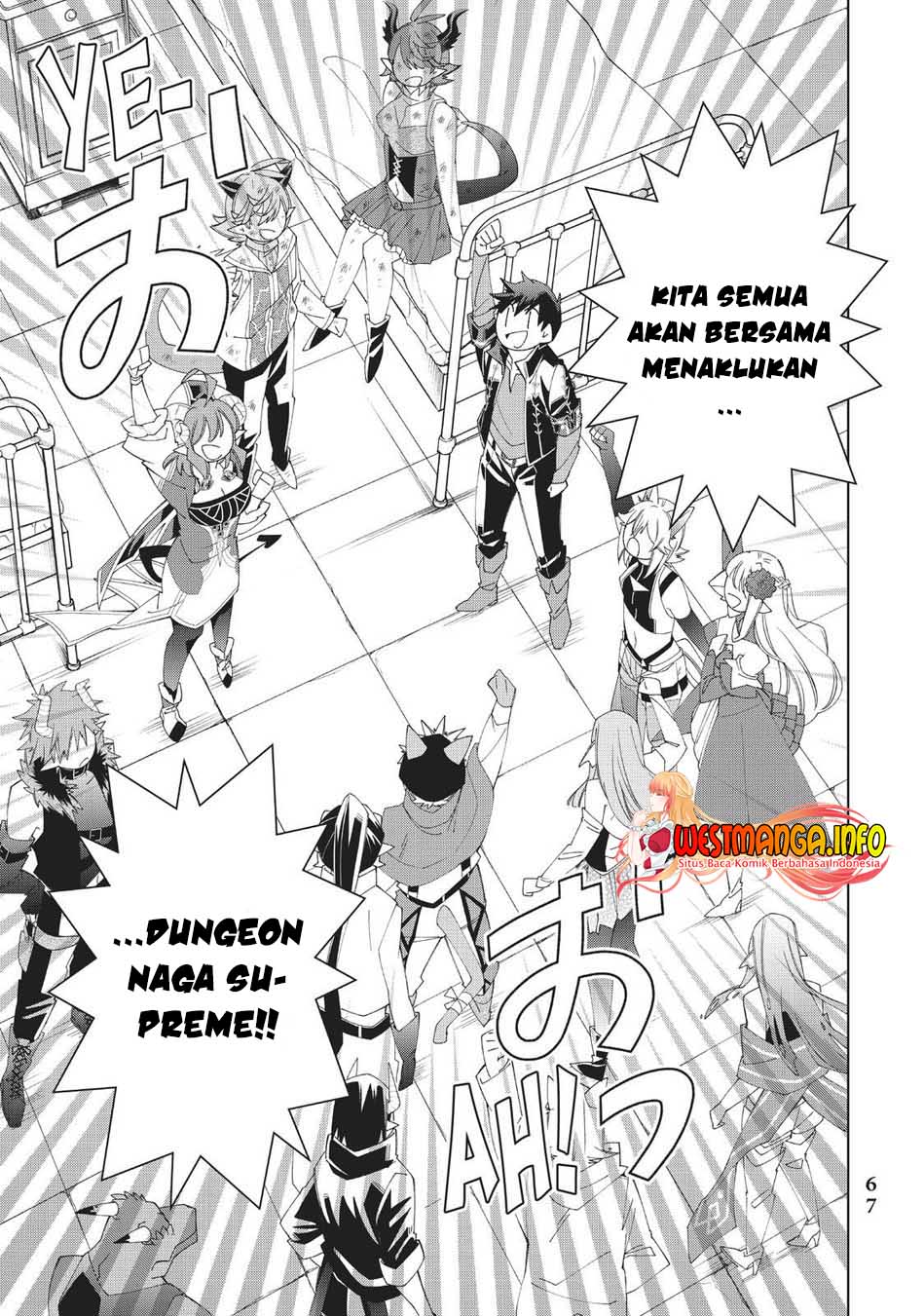 Jishou! Heibon Mazoku no Eiyuu Life: B-kyuu Mazoku nanoni Cheat Dungeon wo Tsukutteshimatta Kekka Chapter 36 - halaman 23