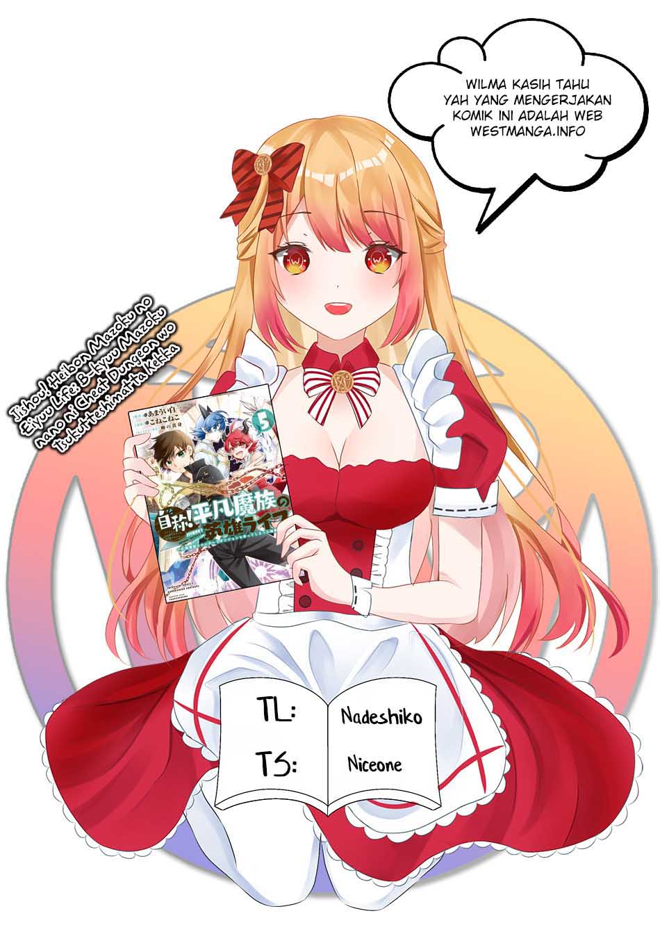 Jishou! Heibon Mazoku no Eiyuu Life: B-kyuu Mazoku nanoni Cheat Dungeon wo Tsukutteshimatta Kekka Chapter 44 - halaman 3