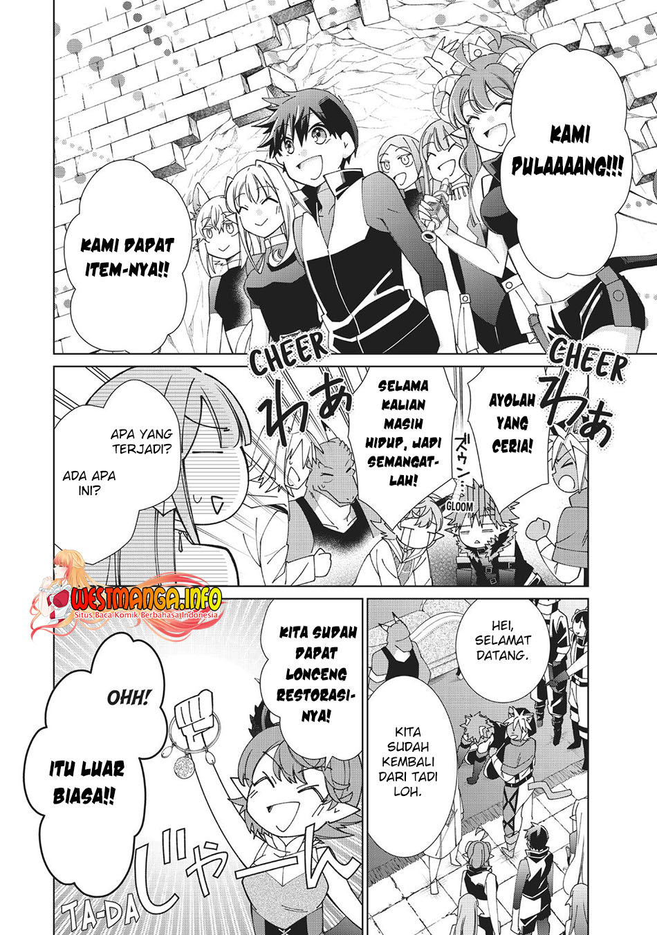 Jishou! Heibon Mazoku no Eiyuu Life: B-kyuu Mazoku nanoni Cheat Dungeon wo Tsukutteshimatta Kekka Chapter 45 - halaman 32