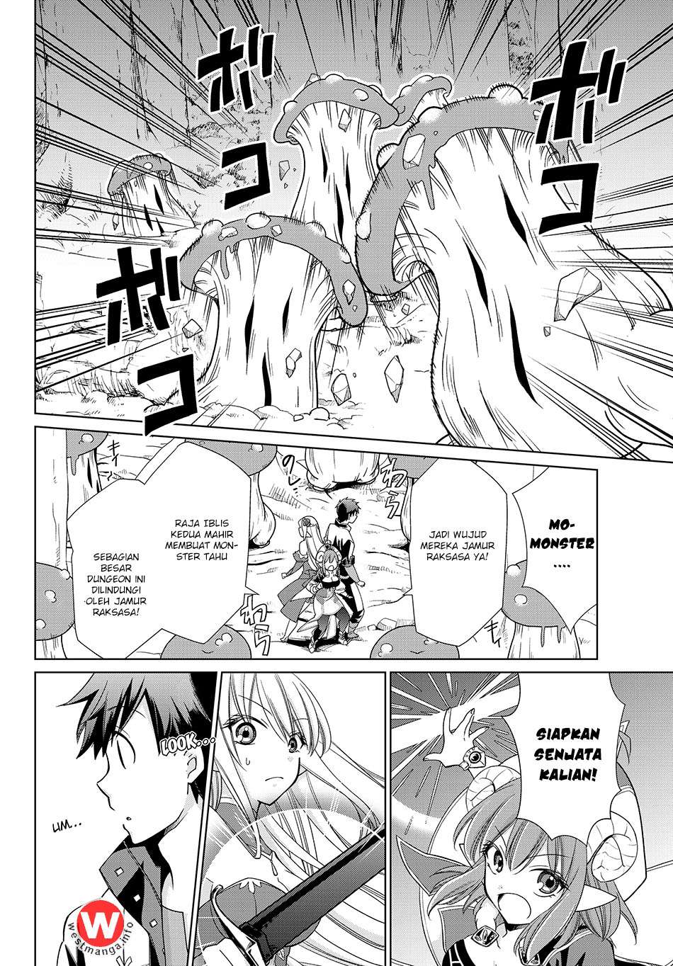 Jishou! Heibon Mazoku no Eiyuu Life: B-kyuu Mazoku nanoni Cheat Dungeon wo Tsukutteshimatta Kekka Chapter 7 - halaman 10
