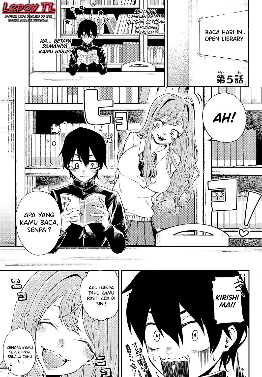 Jishou Kanojo no Kouhai ga Iiyottekuru. Chapter 5 - halaman 1