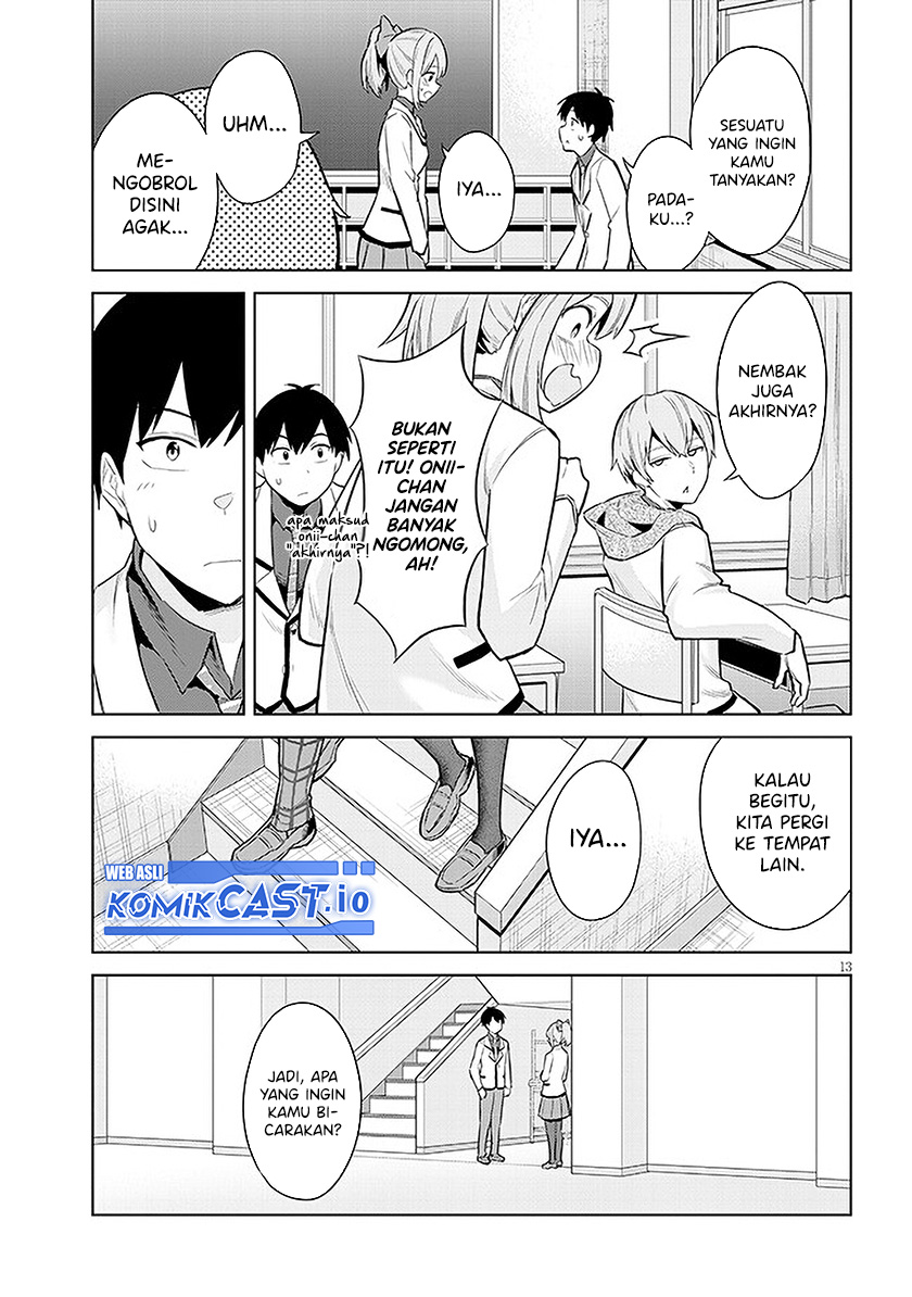 Jitsu wa Gimai (Imouto) deshita. ~Saikin de Kitagiri no Otouto no Kyorikan ga Yatara Chikaiwake~ Chapter 10 - halaman 14