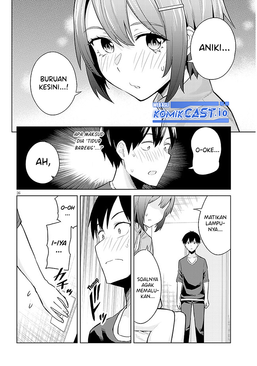 Jitsu wa Gimai (Imouto) deshita. ~Saikin de Kitagiri no Otouto no Kyorikan ga Yatara Chikaiwake~ Chapter 10 - halaman 27