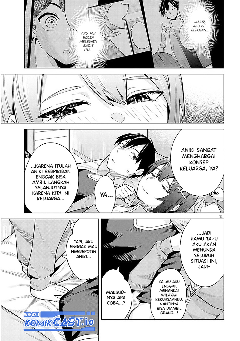 Jitsu wa Gimai (Imouto) deshita. ~Saikin de Kitagiri no Otouto no Kyorikan ga Yatara Chikaiwake~ Chapter 10 - halaman 32