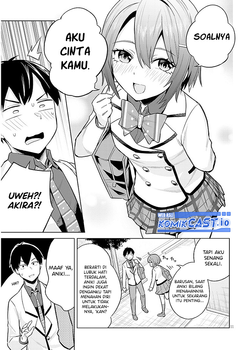 Jitsu wa Gimai (Imouto) deshita. ~Saikin de Kitagiri no Otouto no Kyorikan ga Yatara Chikaiwake~ Chapter 11 - halaman 12