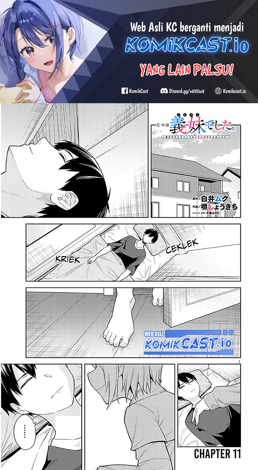 Jitsu wa Gimai (Imouto) deshita. ~Saikin de Kitagiri no Otouto no Kyorikan ga Yatara Chikaiwake~ Chapter 11 - halaman 2