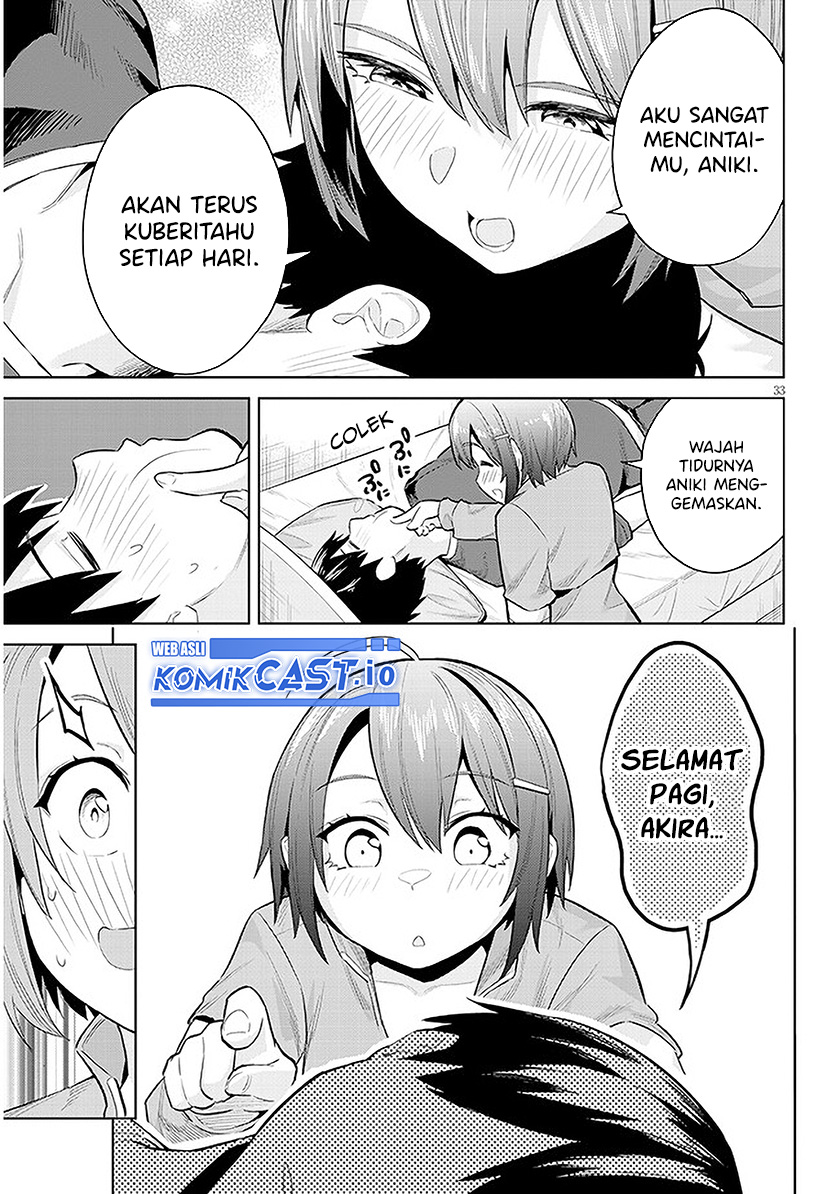 Jitsu wa Gimai (Imouto) deshita. ~Saikin de Kitagiri no Otouto no Kyorikan ga Yatara Chikaiwake~ Chapter 11 - halaman 34