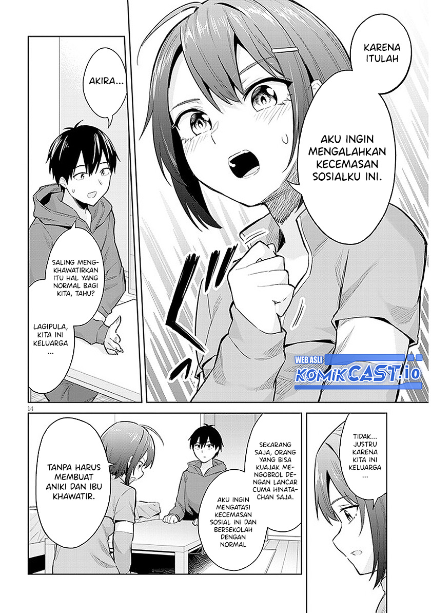 Jitsu wa Gimai (Imouto) deshita. ~Saikin de Kitagiri no Otouto no Kyorikan ga Yatara Chikaiwake~ Chapter 12 - halaman 15