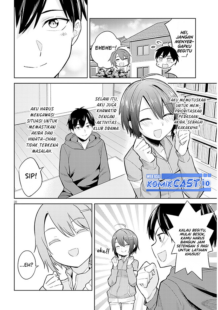 Jitsu wa Gimai (Imouto) deshita. ~Saikin de Kitagiri no Otouto no Kyorikan ga Yatara Chikaiwake~ Chapter 12 - halaman 21