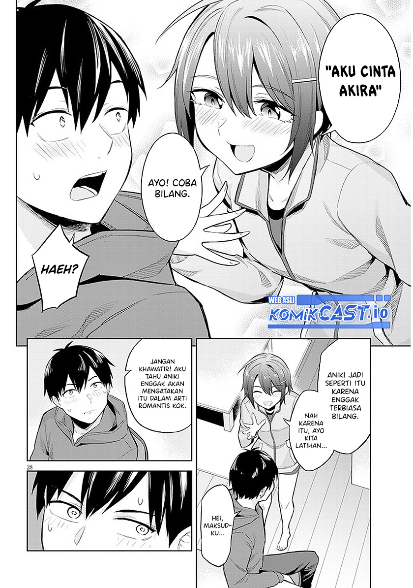 Jitsu wa Gimai (Imouto) deshita. ~Saikin de Kitagiri no Otouto no Kyorikan ga Yatara Chikaiwake~ Chapter 12 - halaman 29