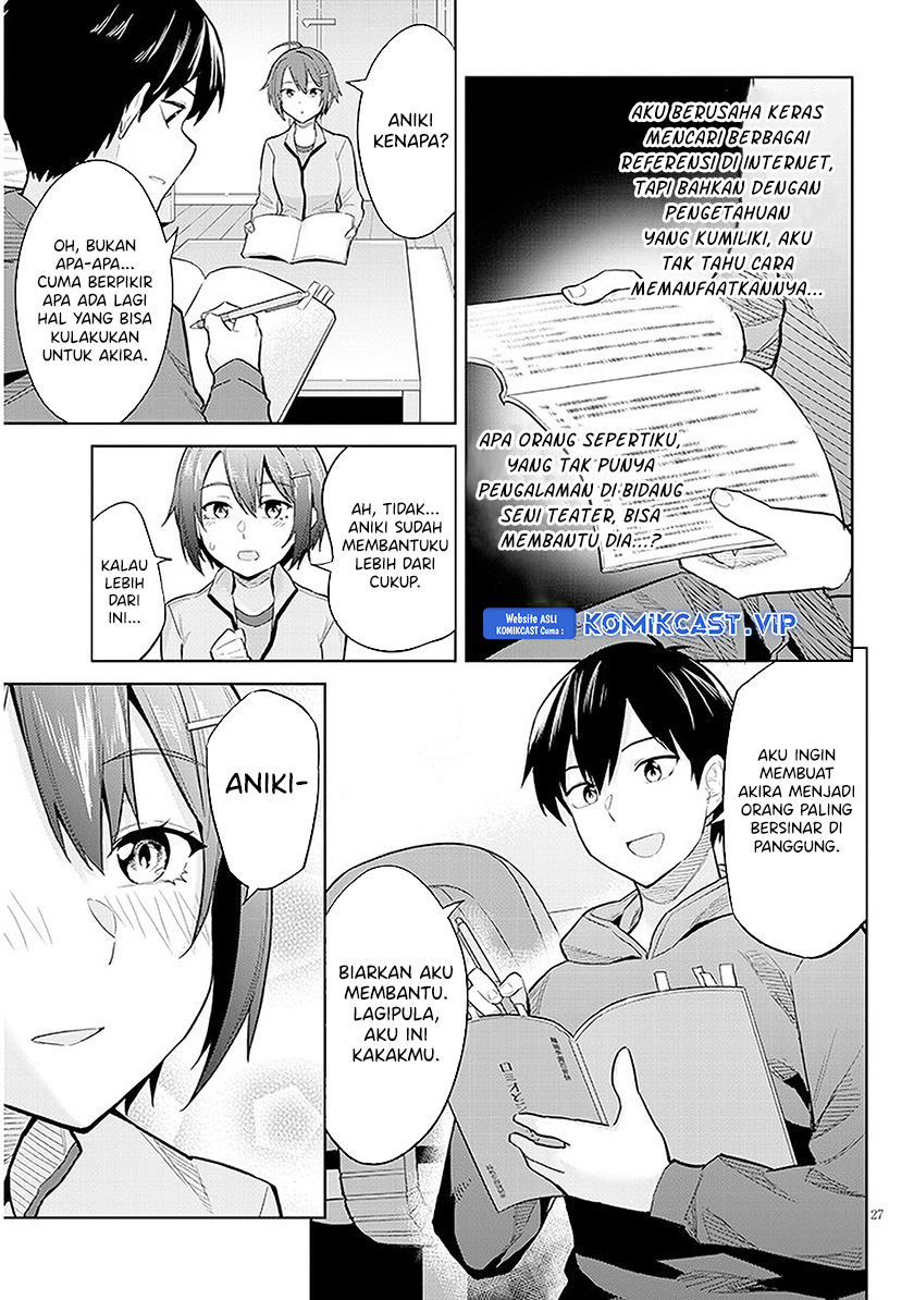 Jitsu wa Gimai (Imouto) deshita. ~Saikin de Kitagiri no Otouto no Kyorikan ga Yatara Chikaiwake~ Chapter 13 - halaman 28