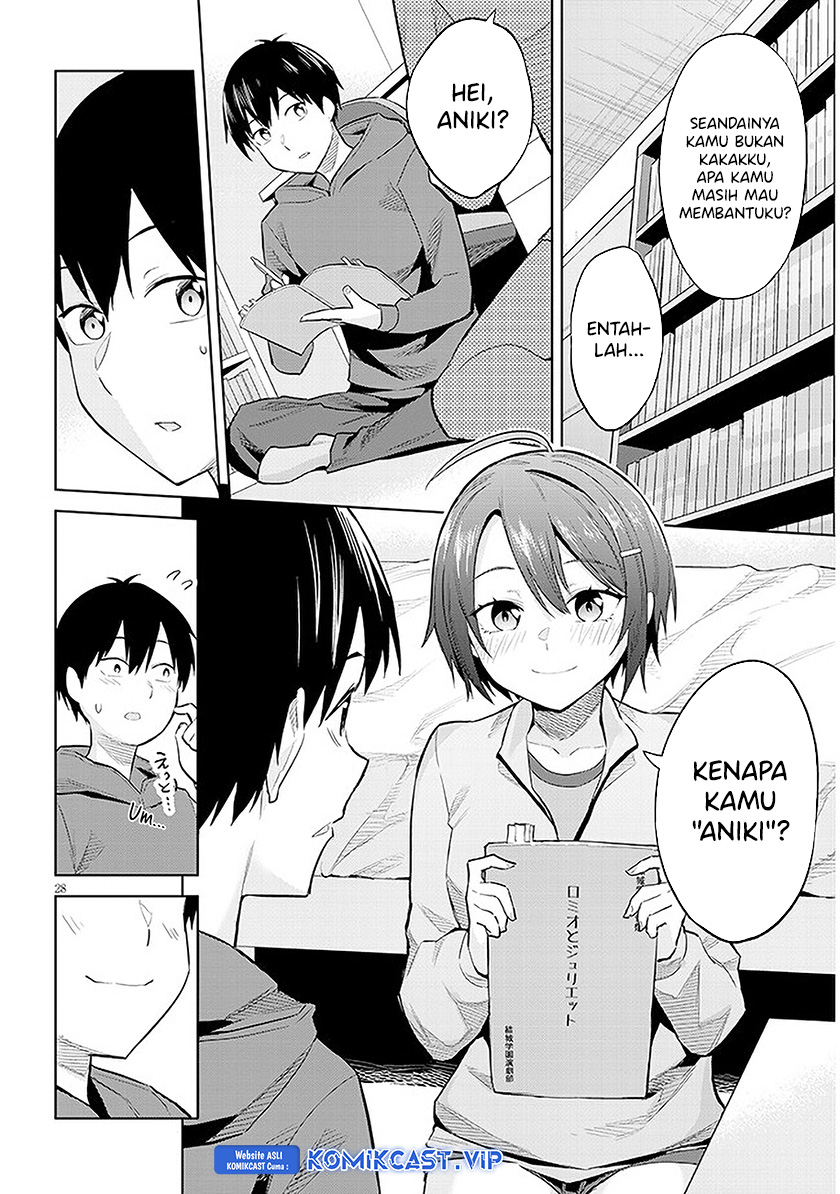 Jitsu wa Gimai (Imouto) deshita. ~Saikin de Kitagiri no Otouto no Kyorikan ga Yatara Chikaiwake~ Chapter 13 - halaman 29