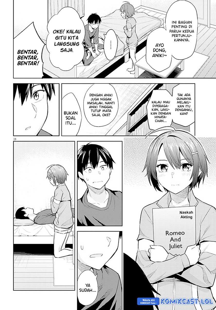 Jitsu wa Gimai (Imouto) deshita. ~Saikin de Kitagiri no Otouto no Kyorikan ga Yatara Chikaiwake~ Chapter 14 - halaman 19