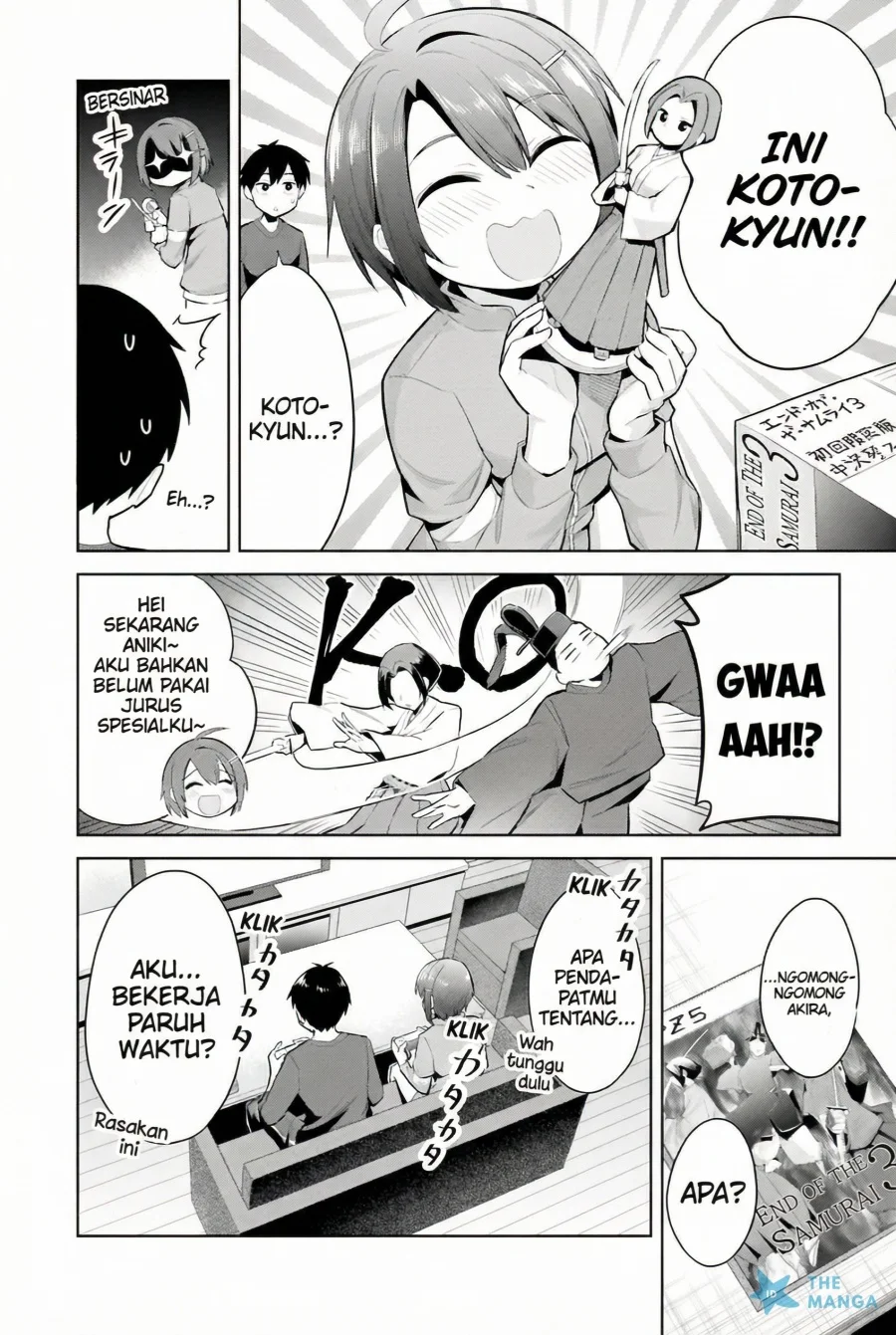 Jitsu wa Gimai (Imouto) deshita. ~Saikin de Kitagiri no Otouto no Kyorikan ga Yatara Chikaiwake~ Chapter 18 - halaman 25