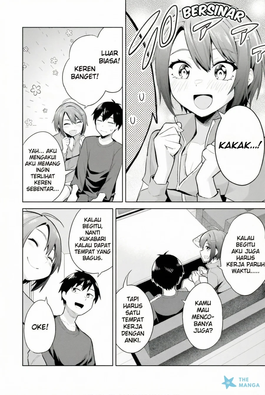 Jitsu wa Gimai (Imouto) deshita. ~Saikin de Kitagiri no Otouto no Kyorikan ga Yatara Chikaiwake~ Chapter 18 - halaman 29