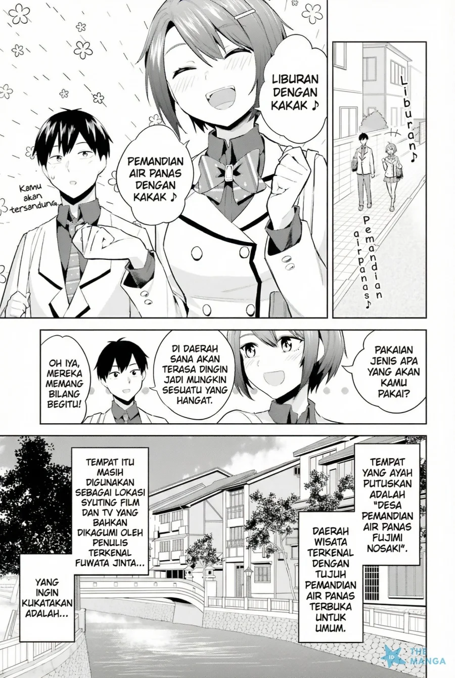 Jitsu wa Gimai (Imouto) deshita. ~Saikin de Kitagiri no Otouto no Kyorikan ga Yatara Chikaiwake~ Chapter 18 - halaman 8