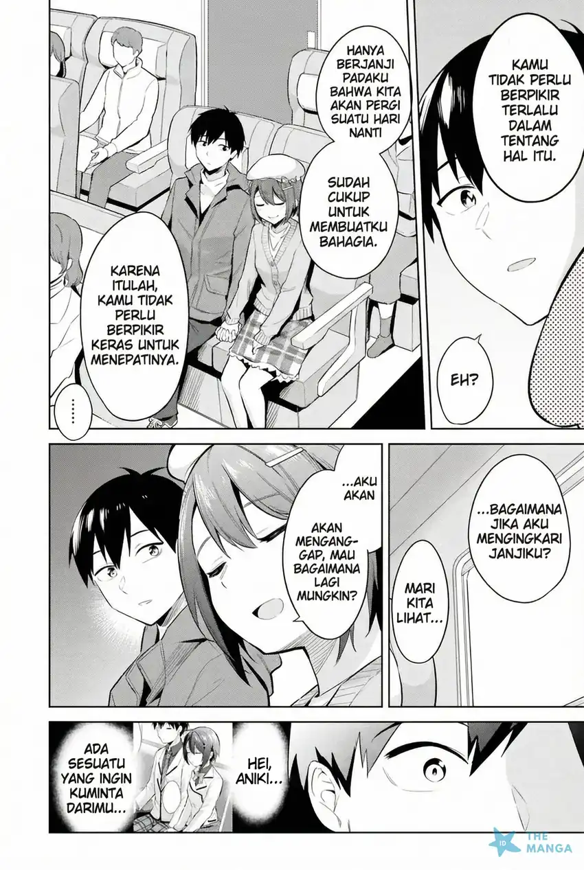 Jitsu wa Gimai (Imouto) deshita. ~Saikin de Kitagiri no Otouto no Kyorikan ga Yatara Chikaiwake~ Chapter 19 - halaman 11