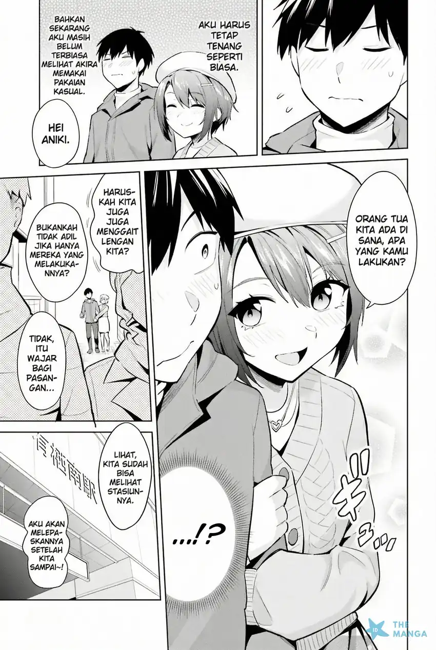 Jitsu wa Gimai (Imouto) deshita. ~Saikin de Kitagiri no Otouto no Kyorikan ga Yatara Chikaiwake~ Chapter 19 - halaman 4