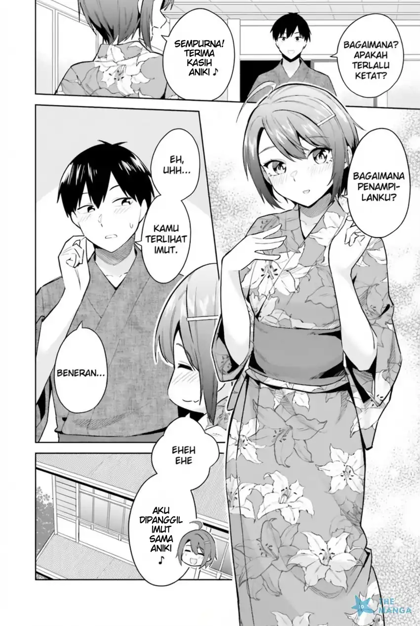 Jitsu wa Gimai (Imouto) deshita. ~Saikin de Kitagiri no Otouto no Kyorikan ga Yatara Chikaiwake~ Chapter 20 - halaman 21