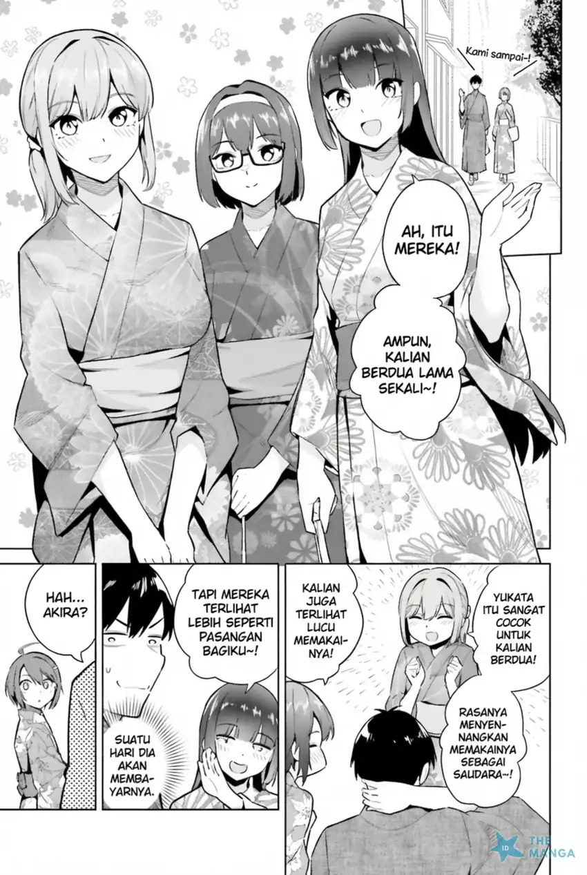 Jitsu wa Gimai (Imouto) deshita. ~Saikin de Kitagiri no Otouto no Kyorikan ga Yatara Chikaiwake~ Chapter 20 - halaman 22