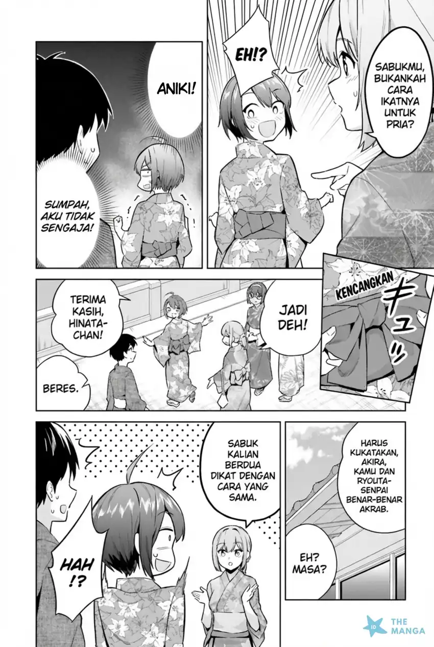 Jitsu wa Gimai (Imouto) deshita. ~Saikin de Kitagiri no Otouto no Kyorikan ga Yatara Chikaiwake~ Chapter 20 - halaman 23