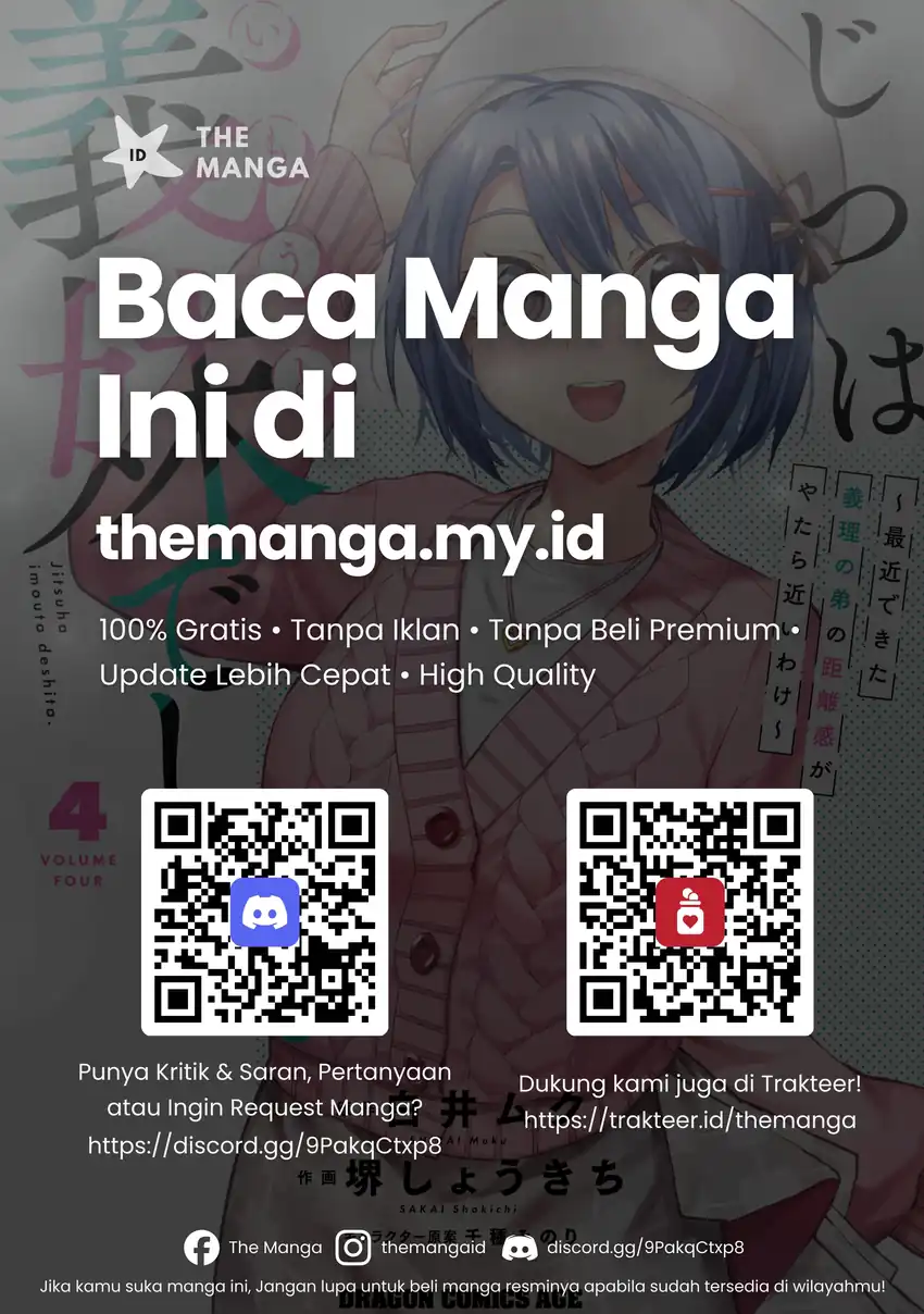 Jitsu wa Gimai (Imouto) deshita. ~Saikin de Kitagiri no Otouto no Kyorikan ga Yatara Chikaiwake~ Chapter 20 - halaman 30