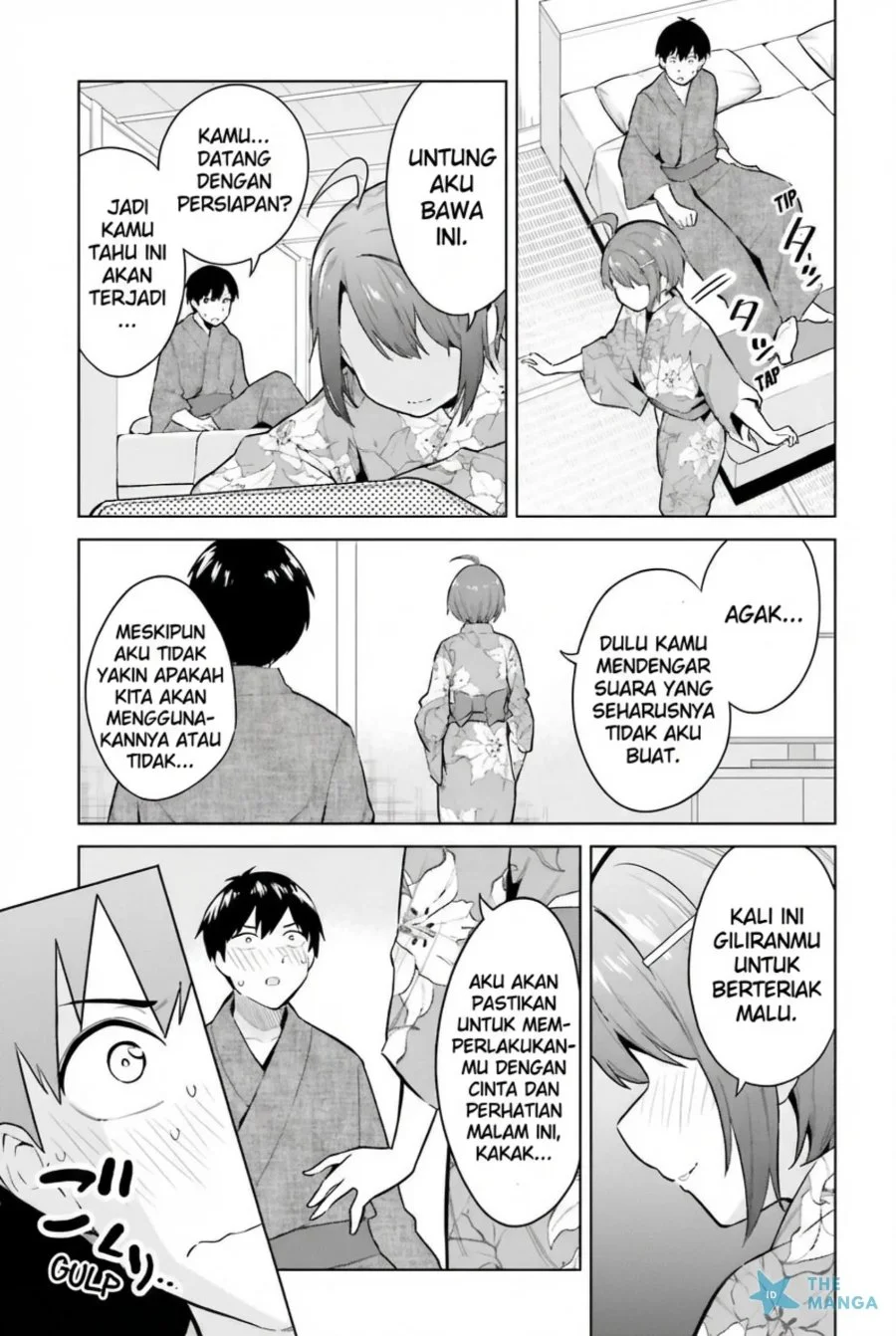 Jitsu wa Gimai (Imouto) deshita. ~Saikin de Kitagiri no Otouto no Kyorikan ga Yatara Chikaiwake~ Chapter 21 - halaman 28