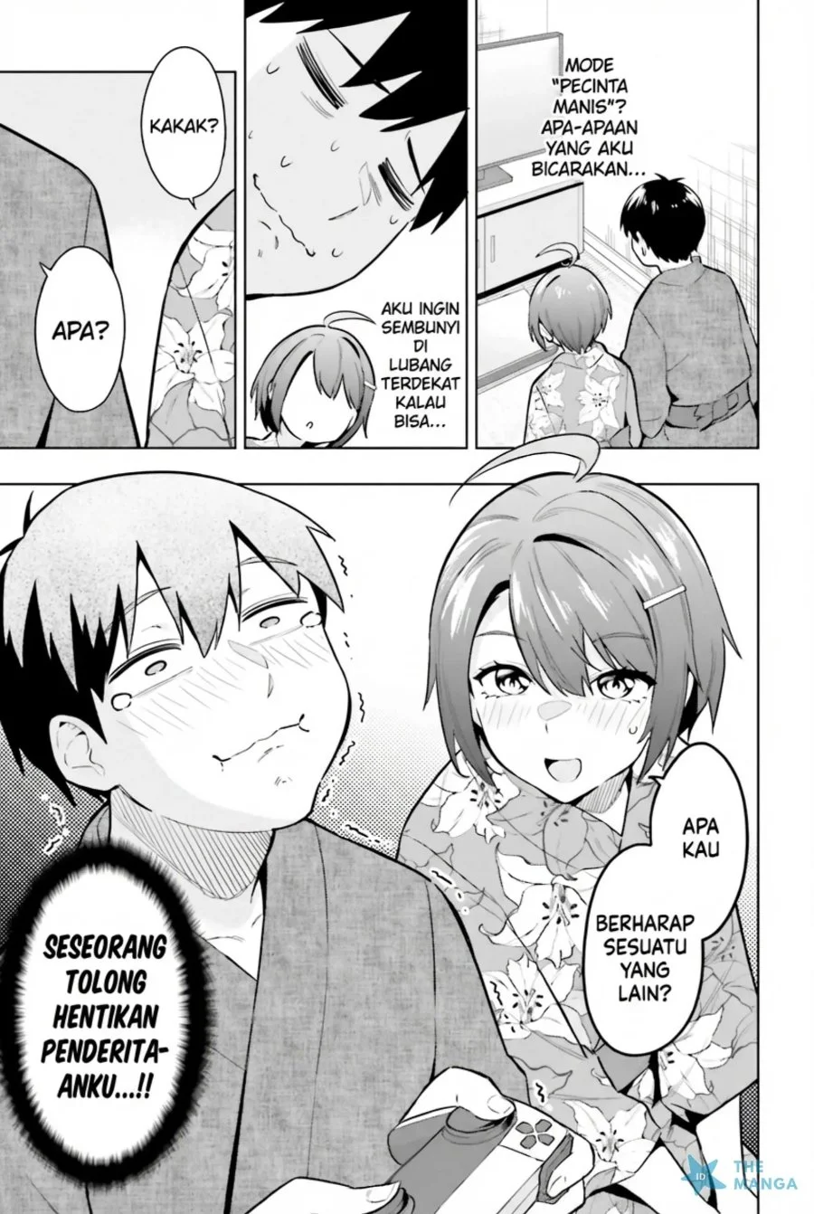 Jitsu wa Gimai (Imouto) deshita. ~Saikin de Kitagiri no Otouto no Kyorikan ga Yatara Chikaiwake~ Chapter 21 - halaman 30