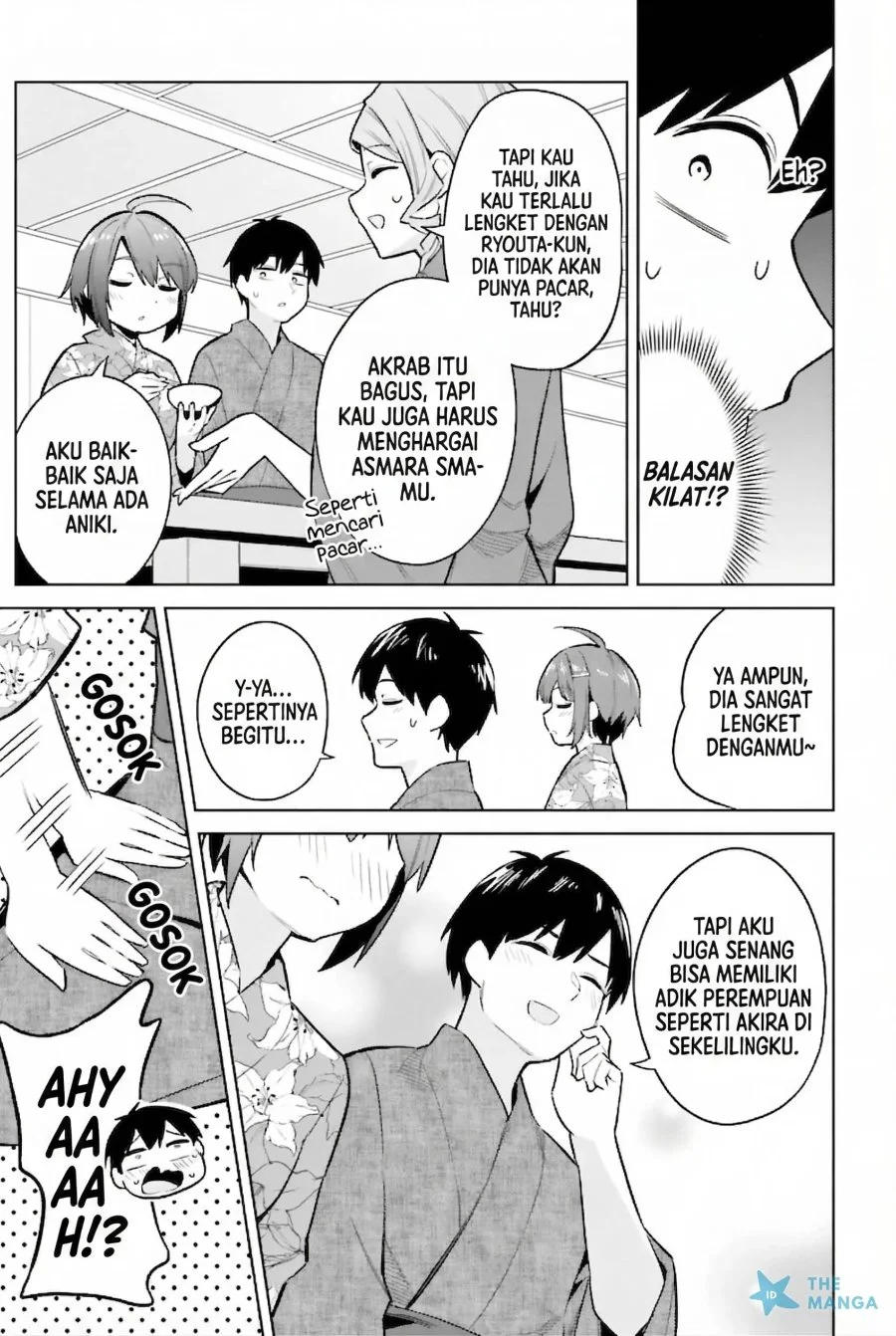 Jitsu wa Gimai (Imouto) deshita. ~Saikin de Kitagiri no Otouto no Kyorikan ga Yatara Chikaiwake~ Chapter 22 - halaman 12