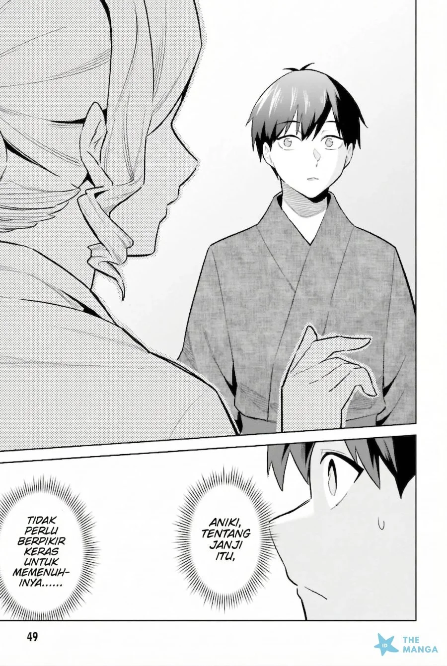 Jitsu wa Gimai (Imouto) deshita. ~Saikin de Kitagiri no Otouto no Kyorikan ga Yatara Chikaiwake~ Chapter 22 - halaman 18
