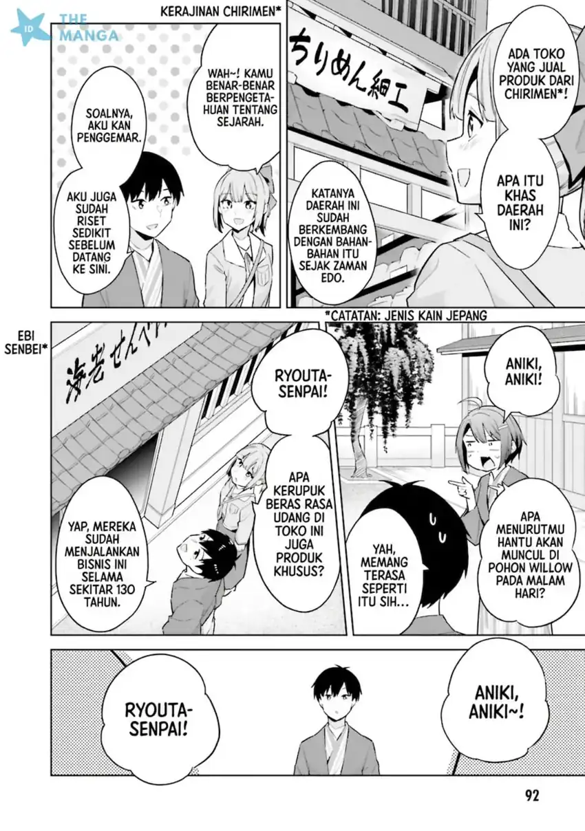 Jitsu wa Gimai (Imouto) deshita. ~Saikin de Kitagiri no Otouto no Kyorikan ga Yatara Chikaiwake~ Chapter 23 - halaman 29