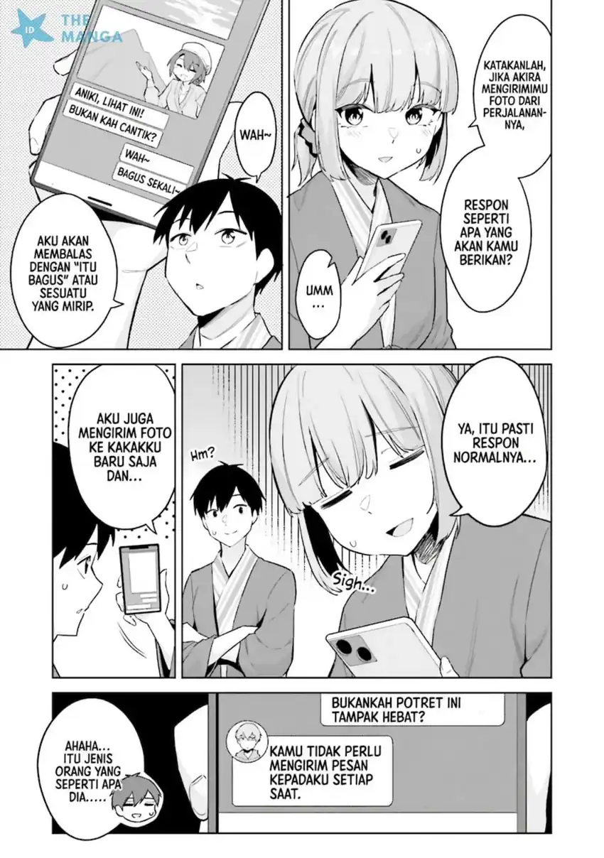Jitsu wa Gimai (Imouto) deshita. ~Saikin de Kitagiri no Otouto no Kyorikan ga Yatara Chikaiwake~ Chapter 23 - halaman 4