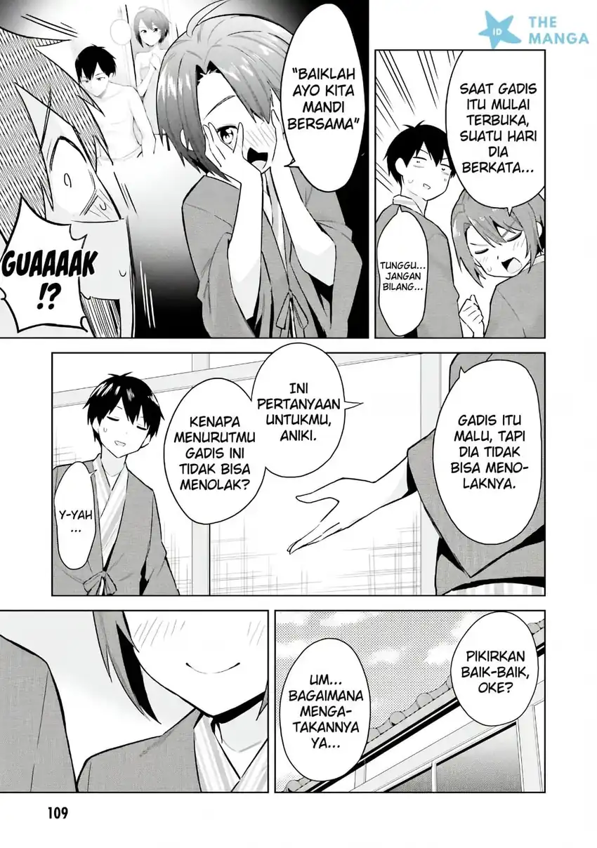 Jitsu wa Gimai (Imouto) deshita. ~Saikin de Kitagiri no Otouto no Kyorikan ga Yatara Chikaiwake~ Chapter 24 - halaman 12