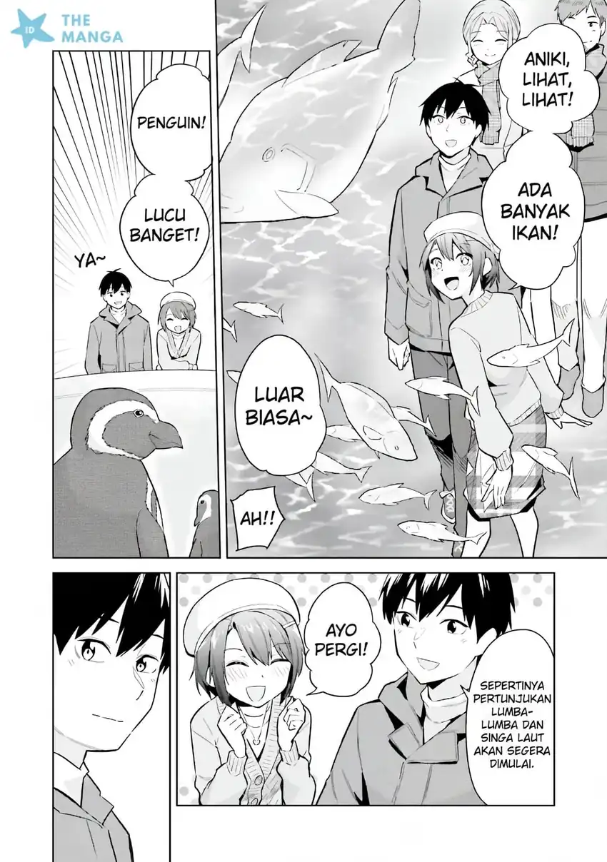 Jitsu wa Gimai (Imouto) deshita. ~Saikin de Kitagiri no Otouto no Kyorikan ga Yatara Chikaiwake~ Chapter 24 - halaman 17