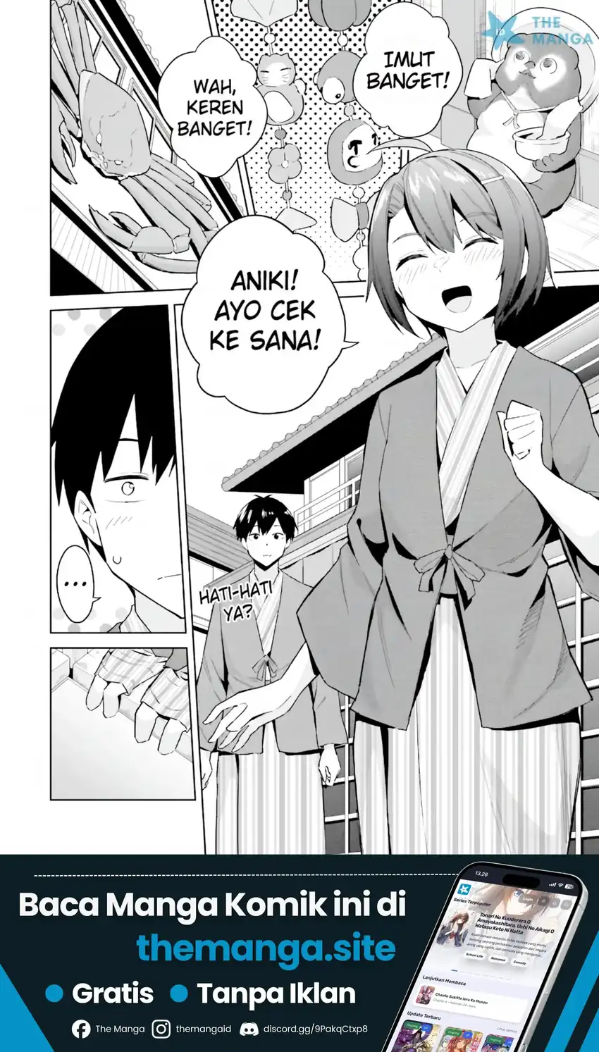 Jitsu wa Gimai (Imouto) deshita. ~Saikin de Kitagiri no Otouto no Kyorikan ga Yatara Chikaiwake~ Chapter 24 - halaman 3